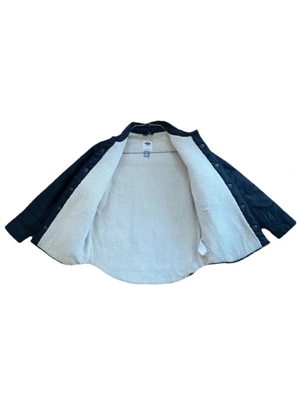 Old Navy Navy Quilted Puffer Jacket for Kids